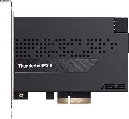ASUS ThunderboltEX 5 interfacekaart/-adapter Intern Mini DisplayPort, USB 2.0, PCIe, USB Type-C, Thunderbolt, VGA