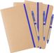Nature Line Carnet A5 - Lot de 3x pièces - 15 x 21 cm - 60 pages blanches - élastique bleu