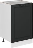 Vicco Keukenonderkast R-Line, Antraciet landelijk/Wit, 50 cm zonder werkblad