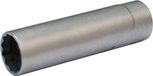 SW-Stahl 03149L bougie-inzetstuk, 10 mm (3/8") aandrijving, 14 mm, twaalfpunts, met rubberen sluiting