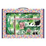 Set DOHE WWF Save the Planet rugzak, reserve-rugleuning en pennenetui