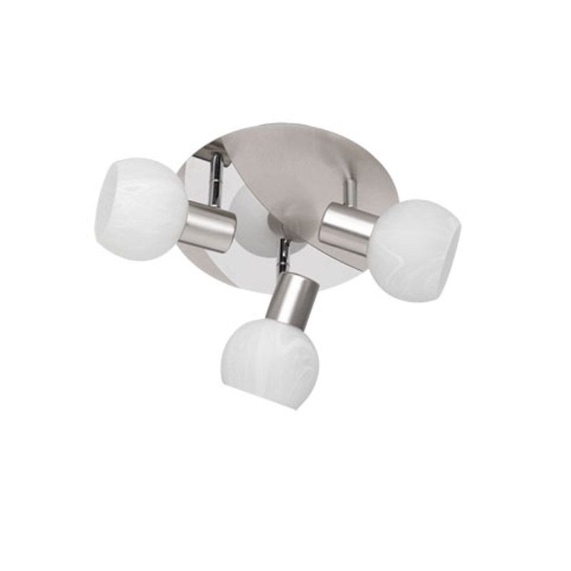 Reality Antibes Trio Spotlamp - 3-lichts - Nikkel - R80173007