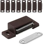 IPEA Magneetsluitingen voor meubels, deuren, kasten, laden, 10 stuks, bruin
