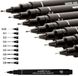 uni-ball Permanente markeerstift PIN005-200(S) Zwart 12 Stuks
