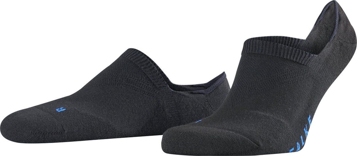 Falke Cool Kick Unisex Kousenvoetjes - Zwart - Maat 46-48