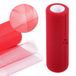 Decoraparty Rode tule rol, 15 cm x 9 m, elegante sluier voor decoraties, geschenken, doe-het-zelf, Valentijnsdag, Kerstmis, verpakking, tafeldecoratie, strik