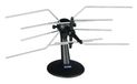 Telmor DSP-860 5G Antenne TV d'intérieur protégée 20 dB DVB-T2 Noir/Argent