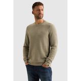 PME Legend regular fit gebreide trui - stone green