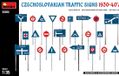 MiniArt Modelbouwpakket Diorama - 35655 Czechoslovakian Traffic Signs for Diorama Plastic - 1:35 - Modelbouw