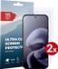Rosso Screen Protector Geschikt voor Motorola Moto G57 Power | Ultra Clear Duo Pack | TPU Folie | Case Friendly Beschermfolie | 2 Stuks