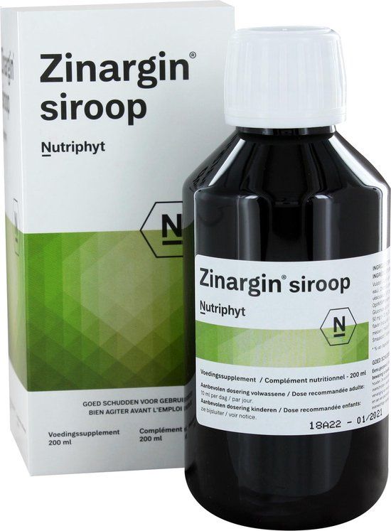 Nutriphyt Zinargin Siroop - 200 ml