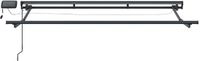 vidaXL Manual Awning Frame with Solar LED 3 x 2.5 m Anthracite