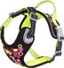 Hurtta Weekend Warrior Harness - Harnais pour chien - Néon Réglisse - Tour de poitrine : 80-100 cm