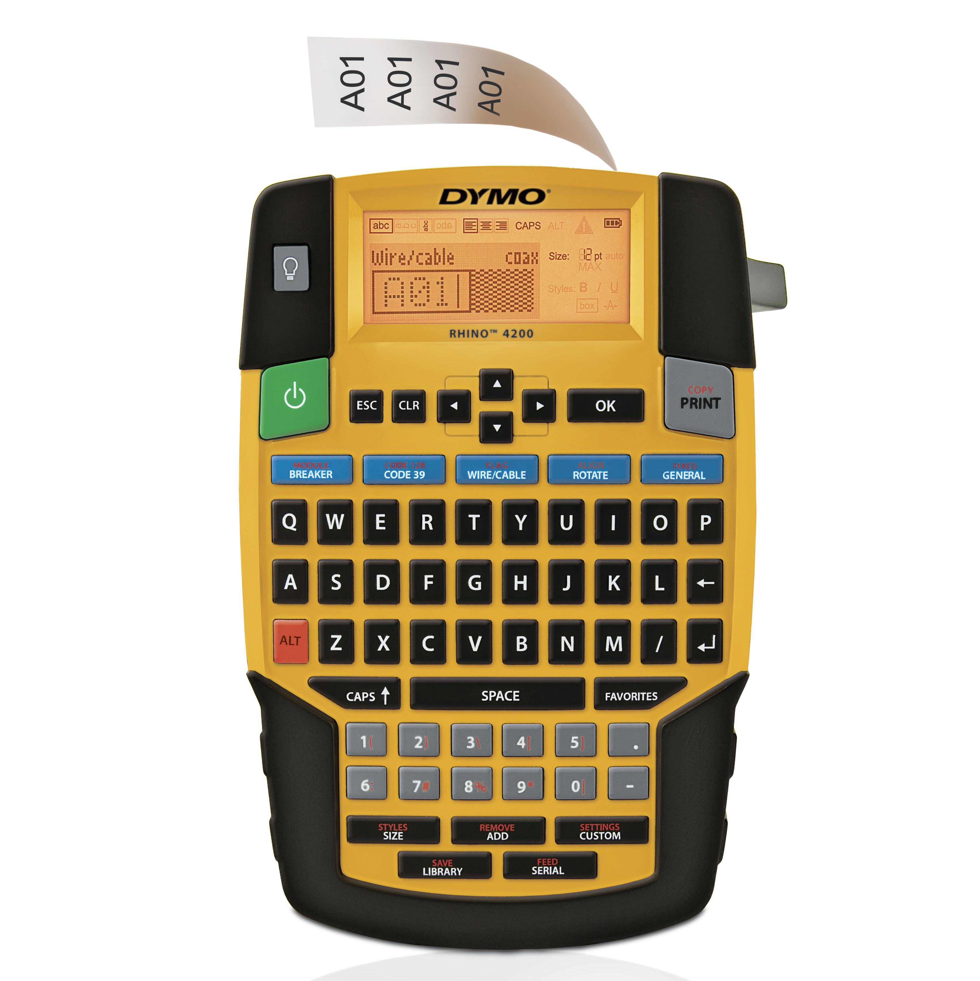 DYMO Rhino 4200 Label Printer - QWERTY Keyboard