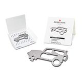 Cadeauartikel: ROMINOX Cadeauartikel: ROMINOX Key Tool // SUV, 19 functies, keytool sleutelhanger, roestvrij staal multitool incl. functiebeschrijving, multifunctioneel gereedschap, op reis of vakantie