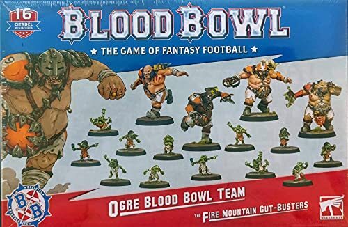 MagicCorner Ogre Blood Bowl Team - The Fire Mountain Gut-Busters (Second Season)