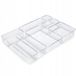 Merkloos Set van 8 Transparante Modulaire Lade-Organizers - Cube