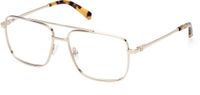 Guess GU50097 032 Gold Metal Round Full Rim Eyeglasses 57mm