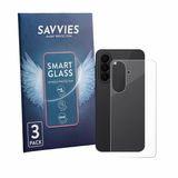 Savvies 3 Stuks Screenprotector voor Samsung Galaxy A27 5G (Achterkant) - Transparant