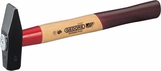 Gedore Bankhamer 300 gr - houten steel