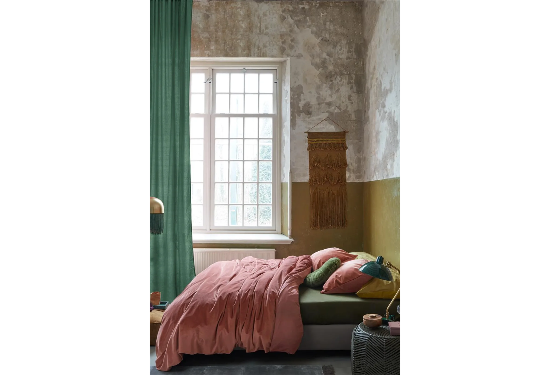 At Home by Beddinghouse Tender Dekbedovertrek Dark Pink