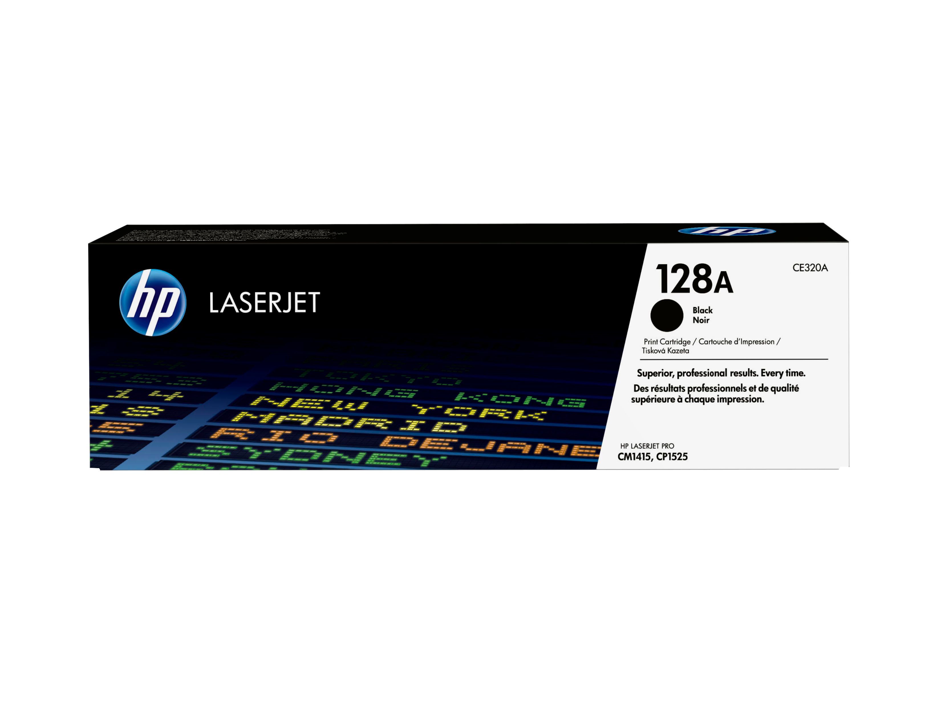 HP 128A Original Black Toner Cartridge
