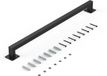VEVOR Trapleuning 91cm Zwart Metaal Mat Rechthoekig Modern