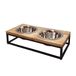 Nobby Komstandaard Elegant Diner incl. 2 nappen 48 x 24 x 14 cm; 2 x ca. 1800 ml