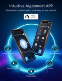 Aigostar Spot LED encastrable WiFi 18W CCT 3000K-6500K Vert foncé