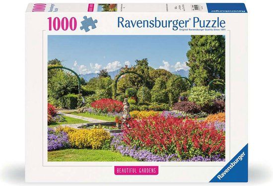 Park Ravensburger puzzel Park of Villa Pallavicino, Stresa, Italy - 1000 stukjes