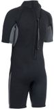 Trespass Claybourne zwempak voor kinderen - 3 mm kort wetsuit voor kinderen, zwart