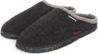 Giesswein Dannheim Pantoffels - Maat 46 - Unisex - Zwart/Grijs
