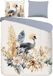 Good Morning Dekbedovertrek bloemen en vogels - Lits jumeaux 240x200/220 cm - Multi - 100% Katoen renforcé