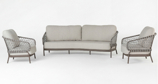 Tierra Outdoor Juno loungeset chocolat
