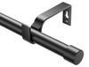 Tringle à rideaux extensible 76-208 cm - 19 mm réglable pour rideaux à œillets