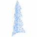vidaXL Kerstboom met 100 LED Blauw 120 cm Acryl