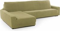 Sofaskins Hoes voor chaise longue met lange linkerarm NIAGARA 210 - 340 cm - Pistache