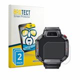 BROTECT - Screenprotector voor Huawei Watch Kids X1 - Folie Beschermfolie transparant 2 Stuks