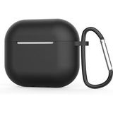 Techsuit Silicone Hoesje voor Apple AirPods 4, Zwart