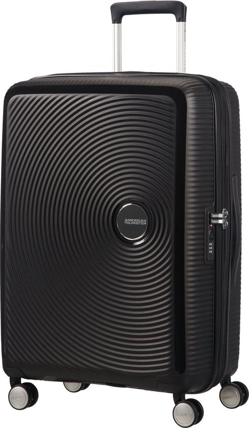 American Tourister Soundbox Spinner 67/24 TSA - Zwart - 81L - Hardcase