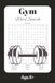 Gym Word Search: 50+ Puzzles Word Searches about the Gym, Exercises, Supplements, and More | 6x9 Inches, 110 Pages | Gift for Gym Enthusiast and Fitness Lovers