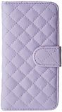 LD Case A000928 Beschermhoes met kaartvakken voor iPhone 6, 47 inch, gewatteerd, violet