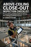 Above-Ceiling Libri GmbH Above-Ceiling Close-Out Inspection Checklist