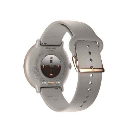 Polar Ignite 3 - Fitness Smartwatch - Greige/Gold - S-L