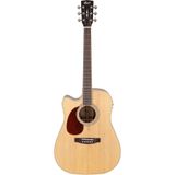 Cort MR710F LH Natural Satin guitare électro-acoustique western gaucher satiné naturel