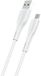 USAMS U38 - microUSB Kabel - 1m - Snelladen - Wit