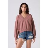 Levi's Vintage V-neck Sweatshirt Dames Roze