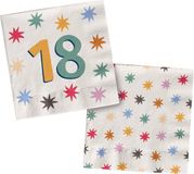 Folat Servetten Starburst 18 (20 stuks) 33 x 33 cm