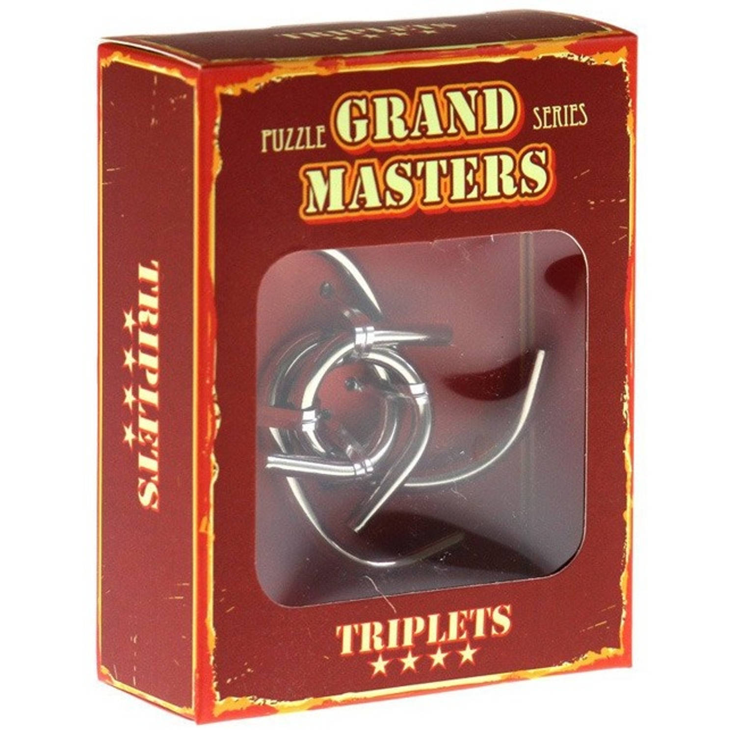 Eureka 3d puzzle puzzel grand master puzzle triplets**** (red)