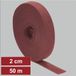 Electronic Garage Velcro pour attacher Boucle et crochet (l x L) 50 m x 2 cm Rouge